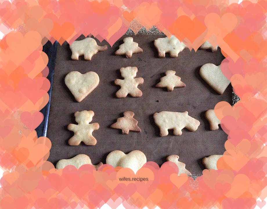 Condensed milk biscuits