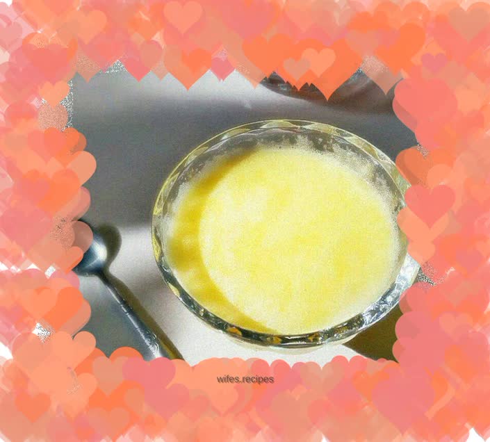 Homemade pineapple juice