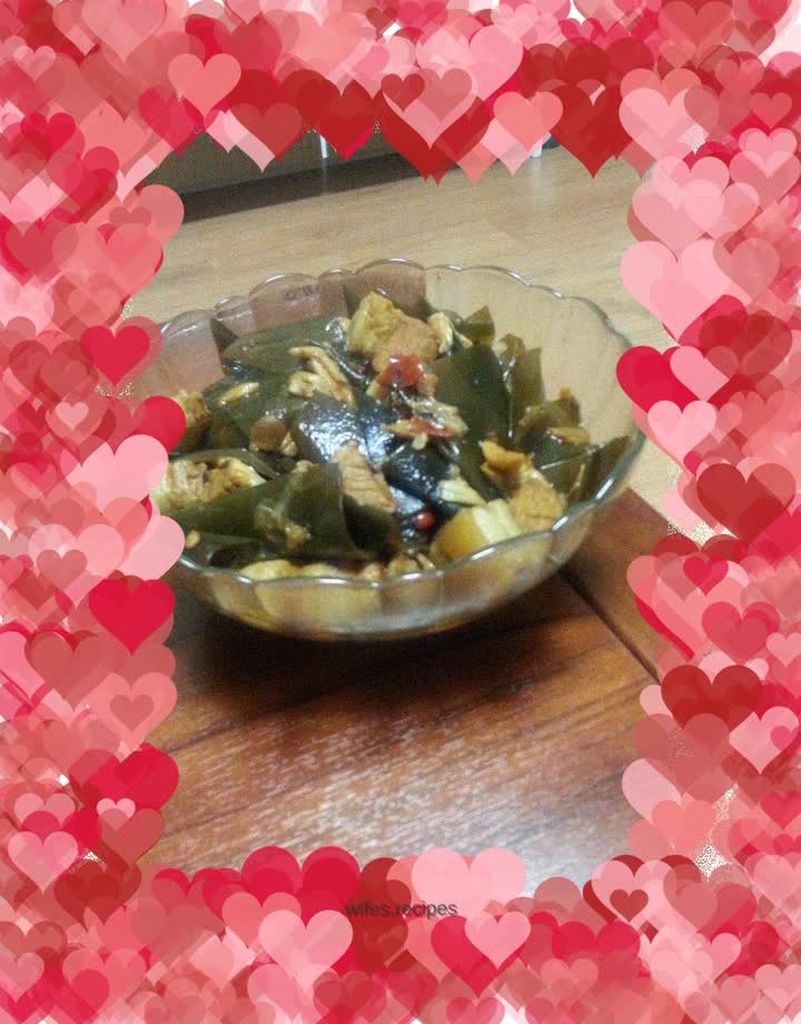 Braised Pork with Kelp