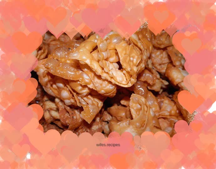 Healthy homemade hemp leaves