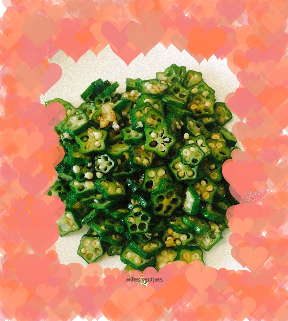 Garlic Okra