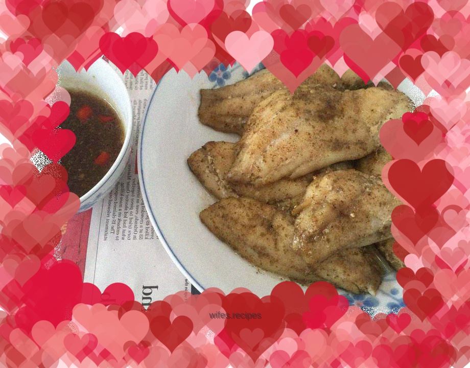 Pan-fried white soap fish fillet