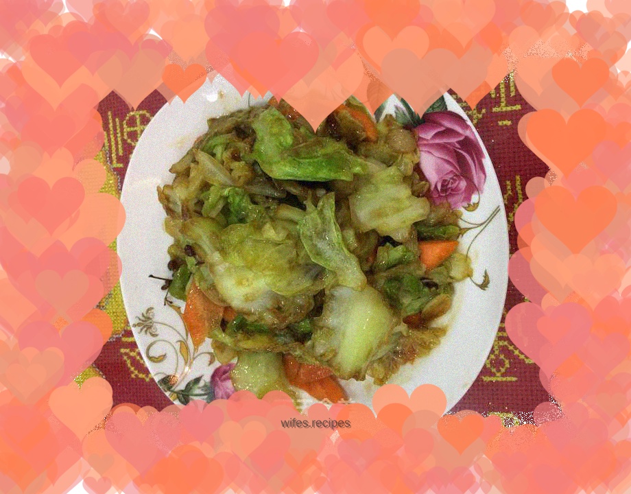 Kohlrabi in Oyster Sauce