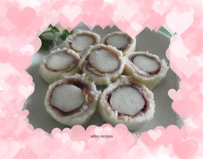 A blueberry yam flower