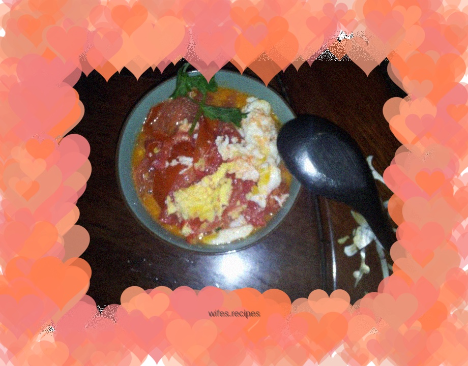 Tomato and egg soup