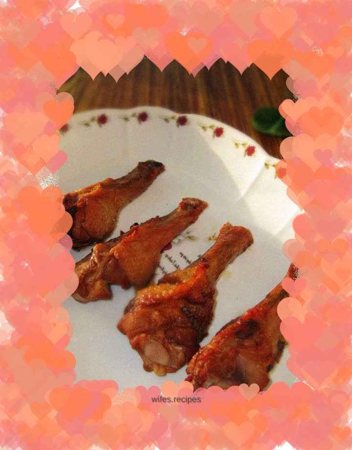 Roast duck wing root