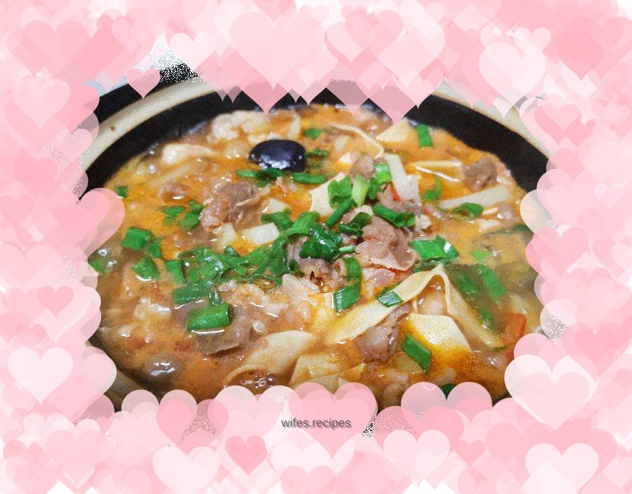 Fatty Beef Stew with Potatoes