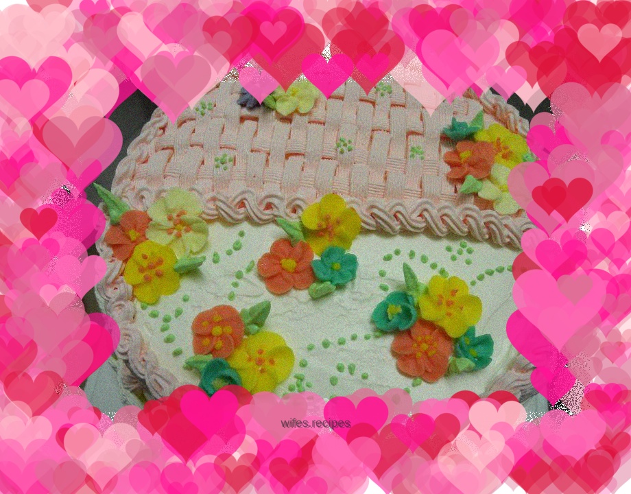 Flower Basket Cake