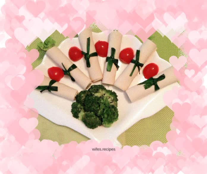 Tofu Skin Lettuce Wraps