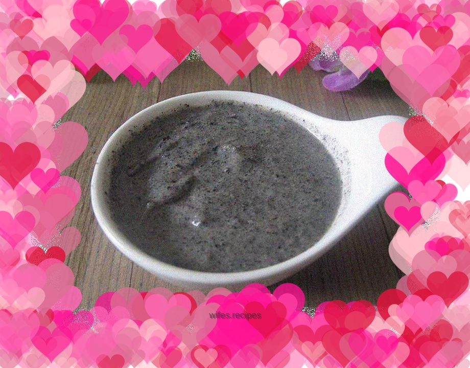 Black sesame paste