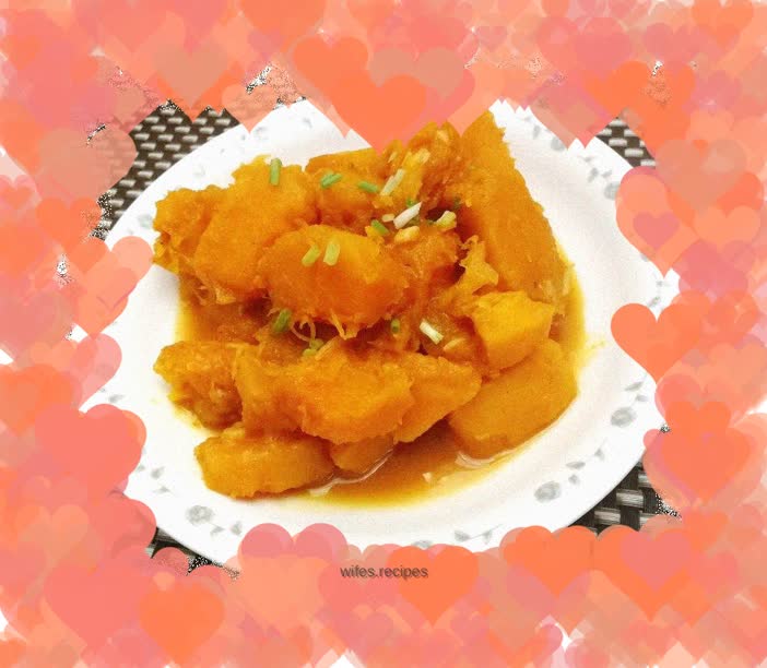 Minced Garlic Pumpkin