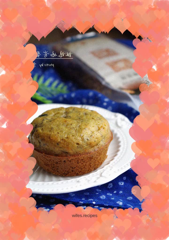 [Whole grains and baking collide, delicious and healthy together] Whole grain muffins