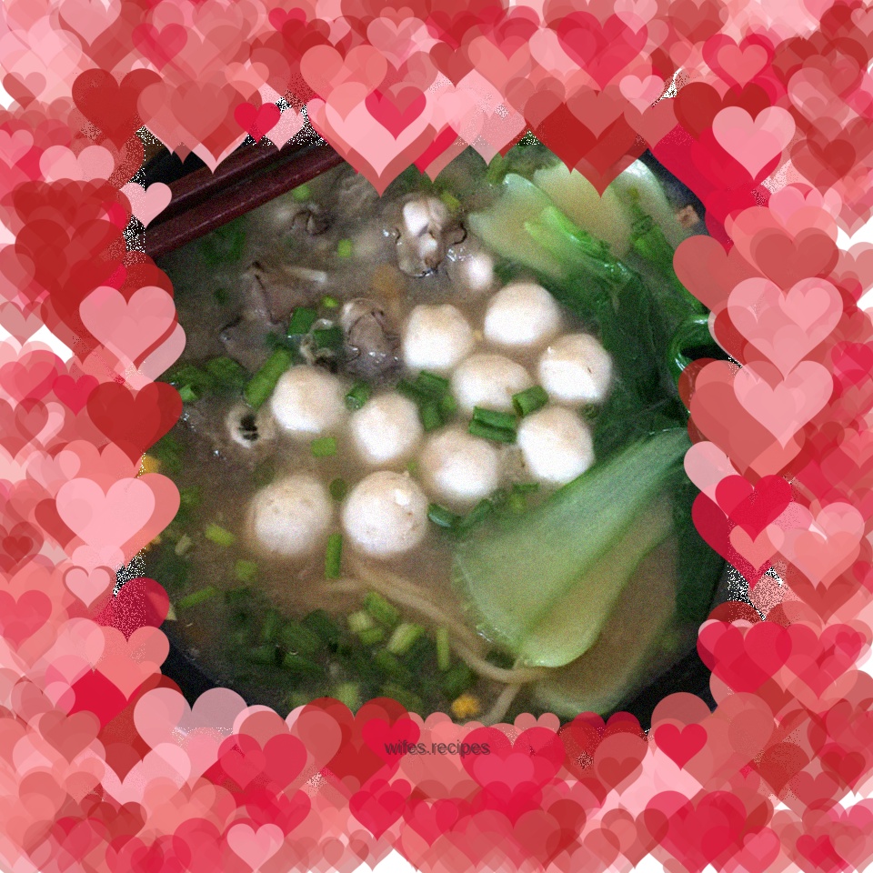 Sea Oyster Noodle Soup