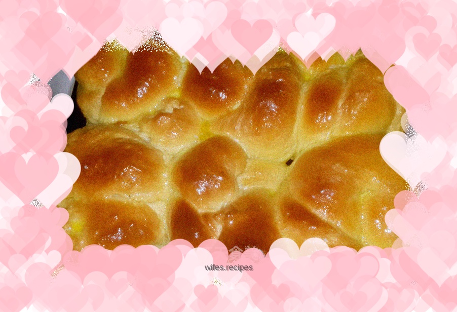 My son never gets tired of eating old-fashioned bread