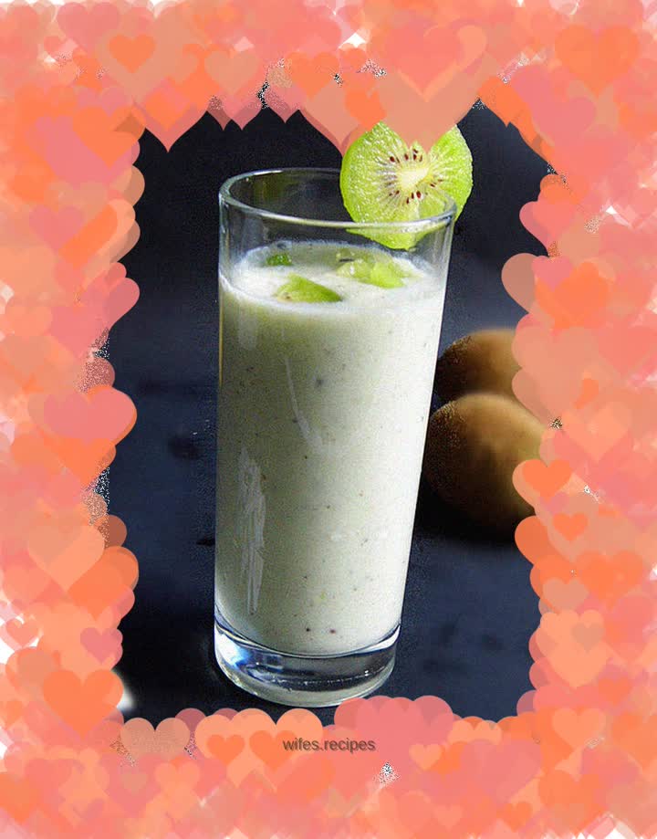 Kiwi milkshake