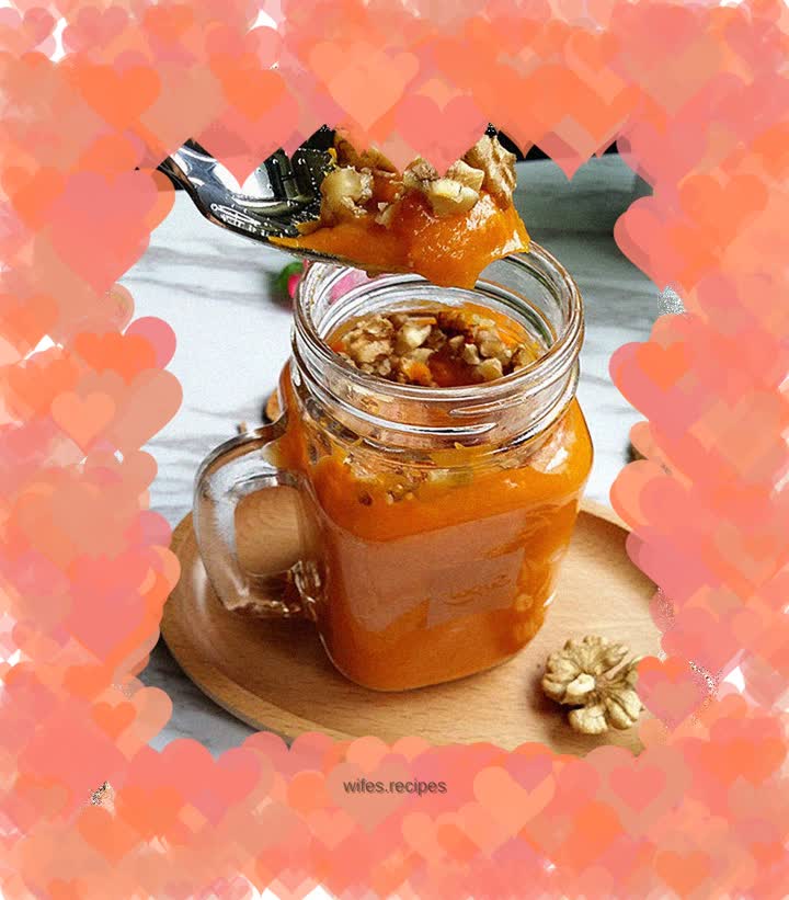 Walnut, Yam and Pumpkin Porridge