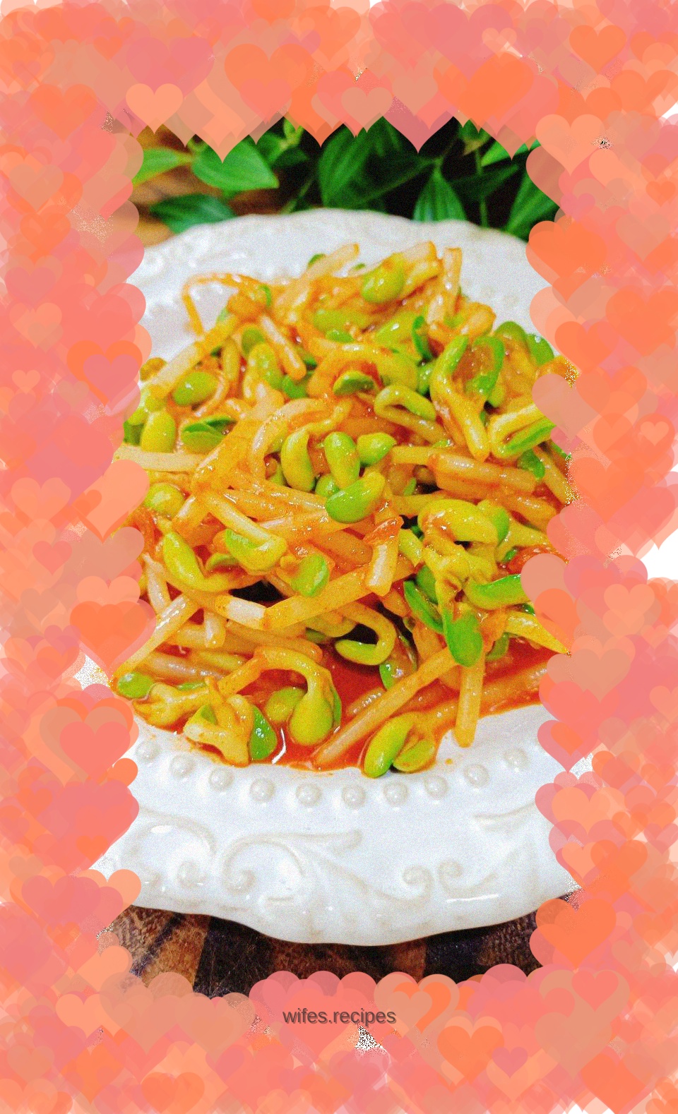 Korean mixed bean sprouts