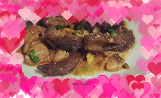 Stir-fried minced pork with meat sea