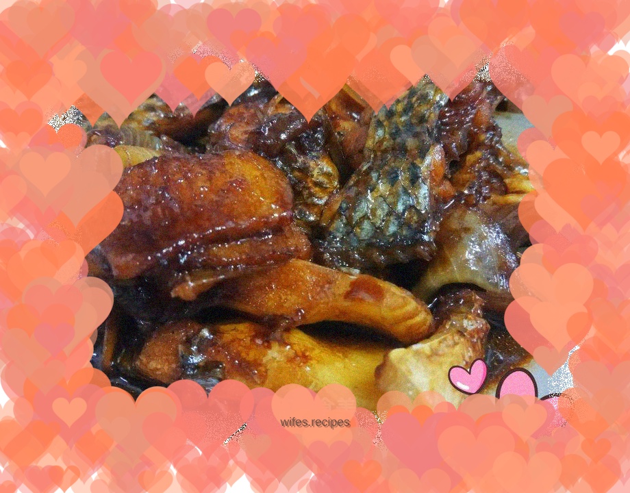 Braised Fu Shou Fish