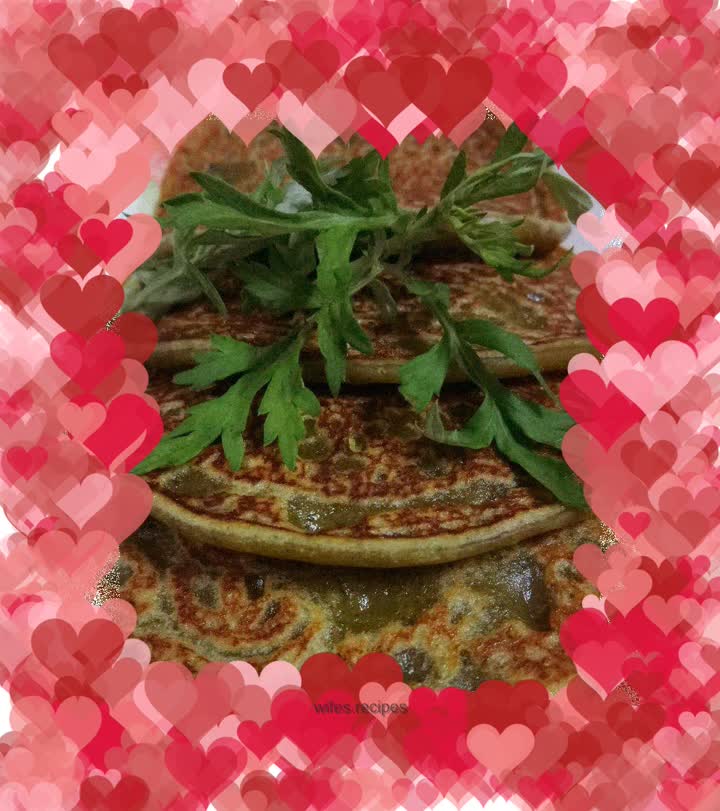 mugwort pancakes