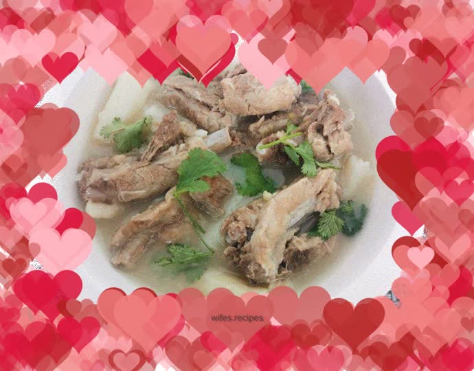 Yam Pork Ribs Soup