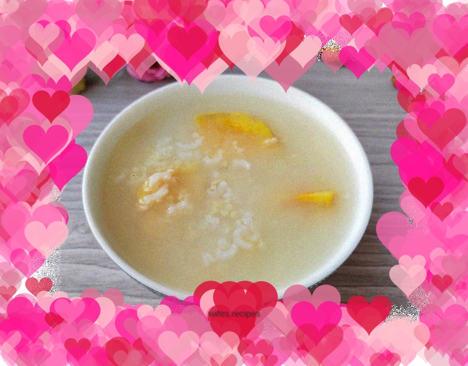 Double rice sweet potato porridge