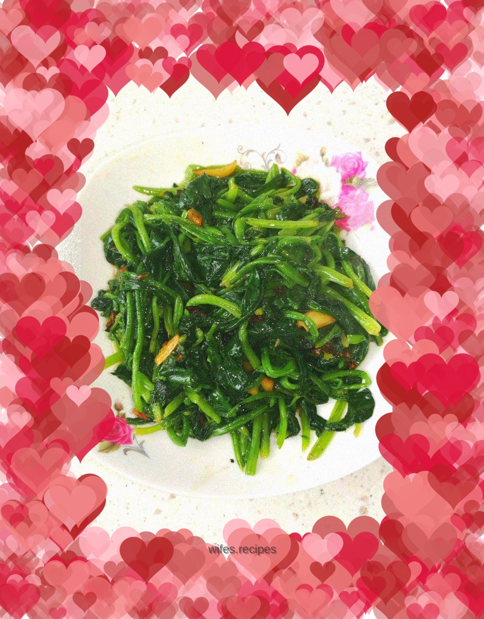 Garlic Spinach