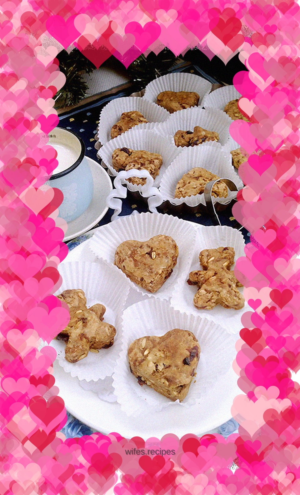 Brown sugar cranberry oatmeal muffins