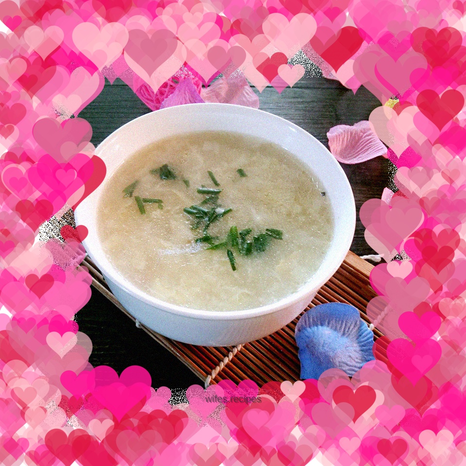 Egg soup