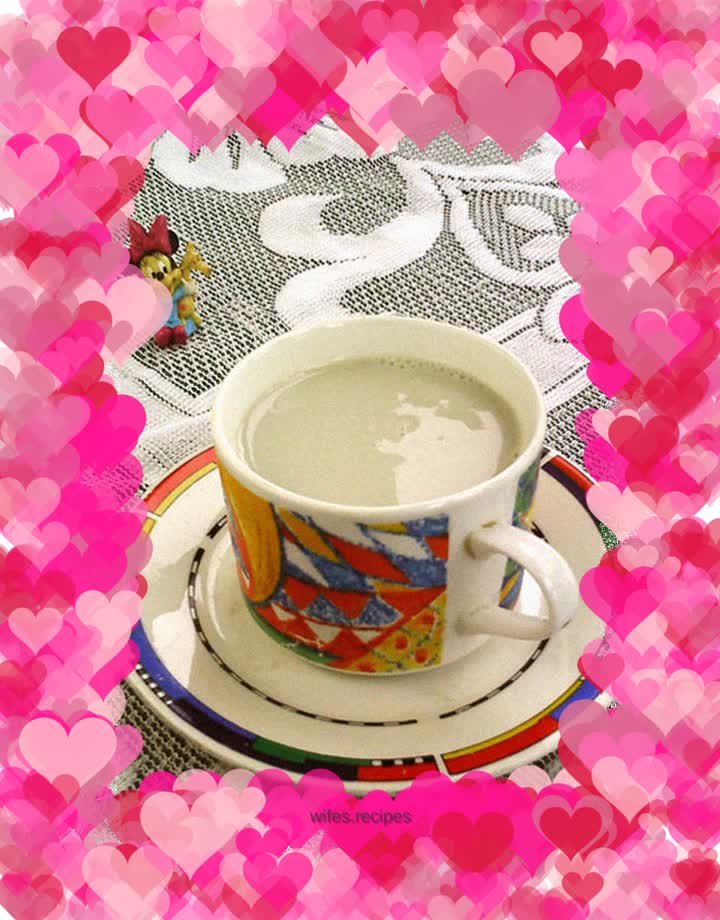 Lotus root apple soy milk