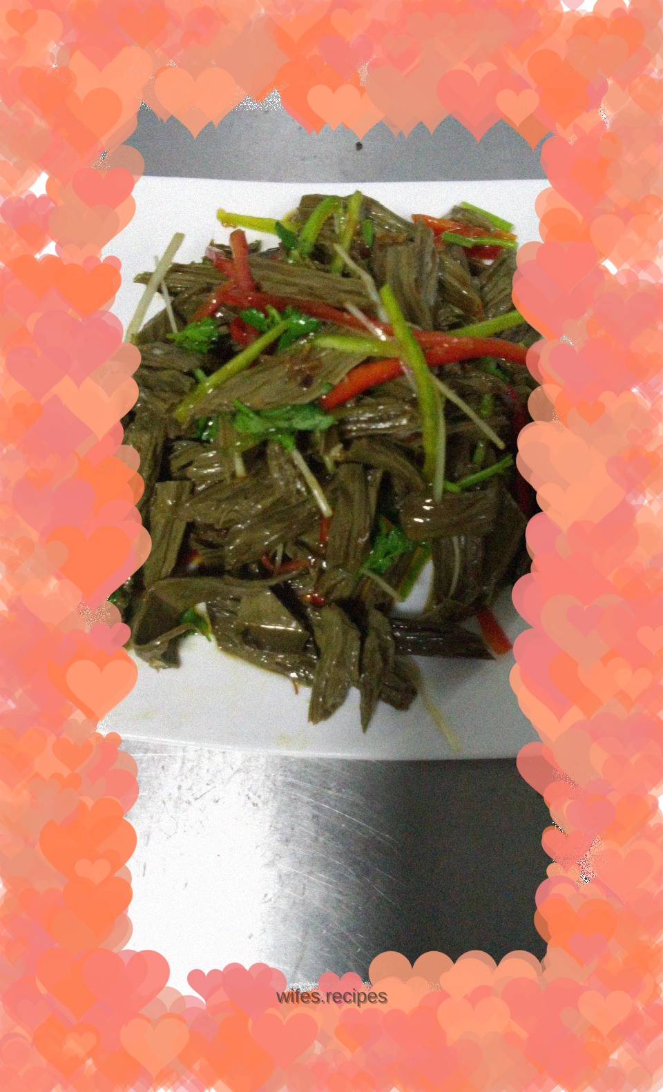 Black Bean Curd with XO Sauce