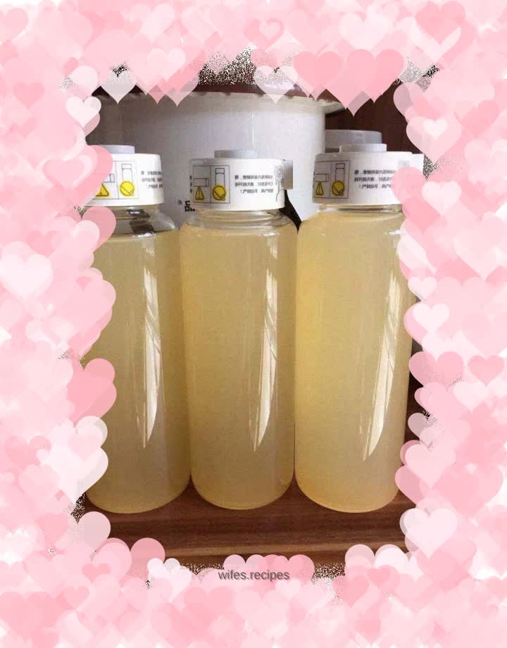 Apple passion fruit fresh brew enzyme