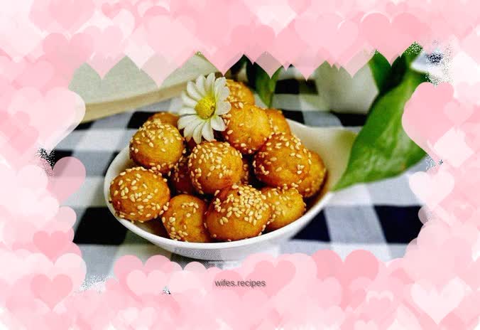 Sesame potato balls