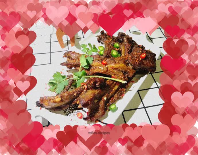 Oven delicacies: Pepper grilled lamb chops