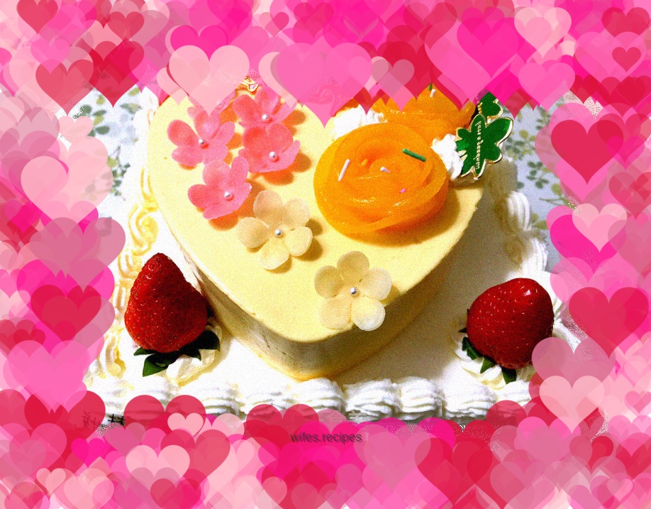 Strawberry Mango Double Layer Mousse Cake