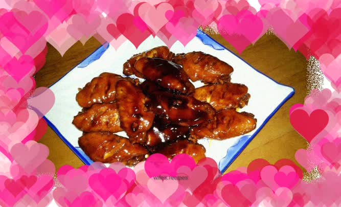 Braised chicken wings