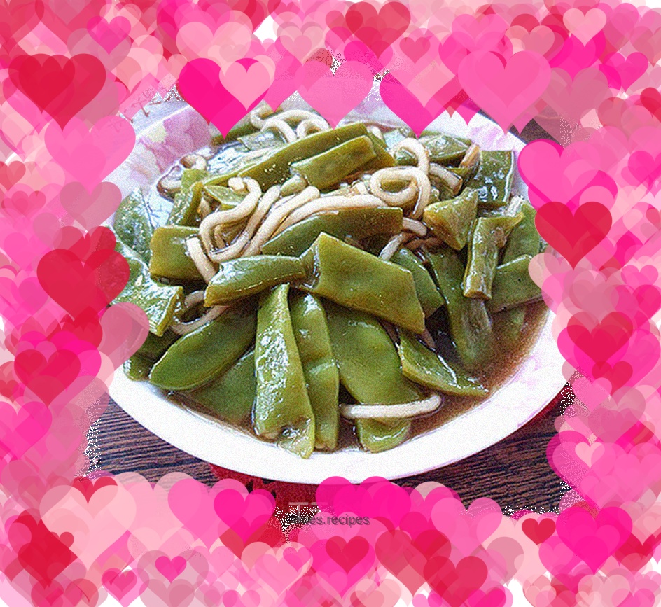 Vermicelli stewed with lentils
