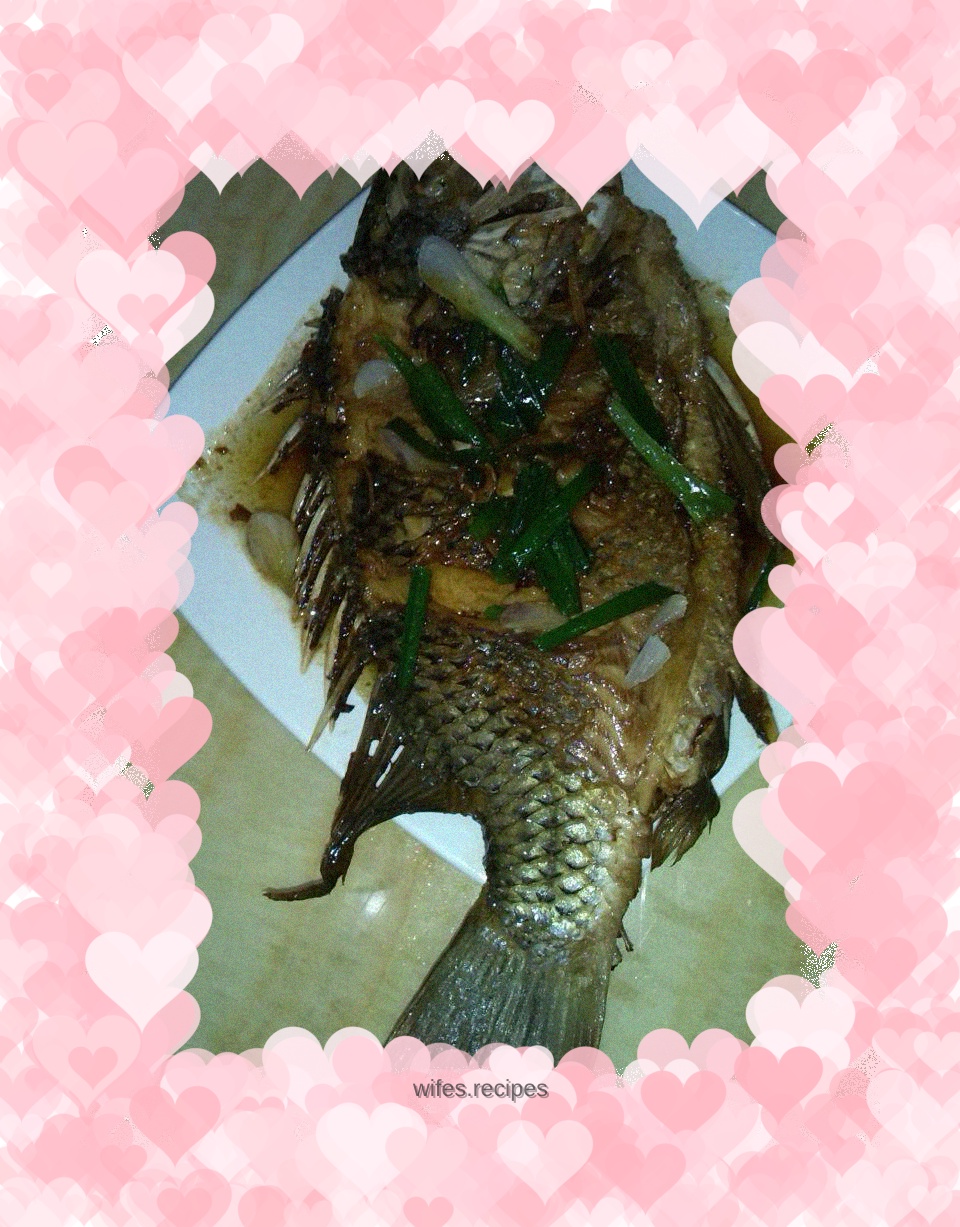 Braised tilapia
