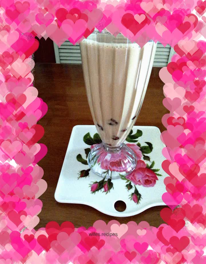 Homemade bubble milk tea