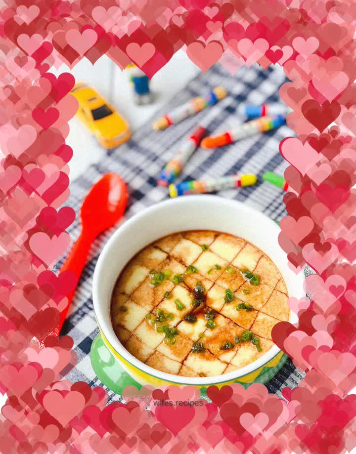 Jelly egg custard