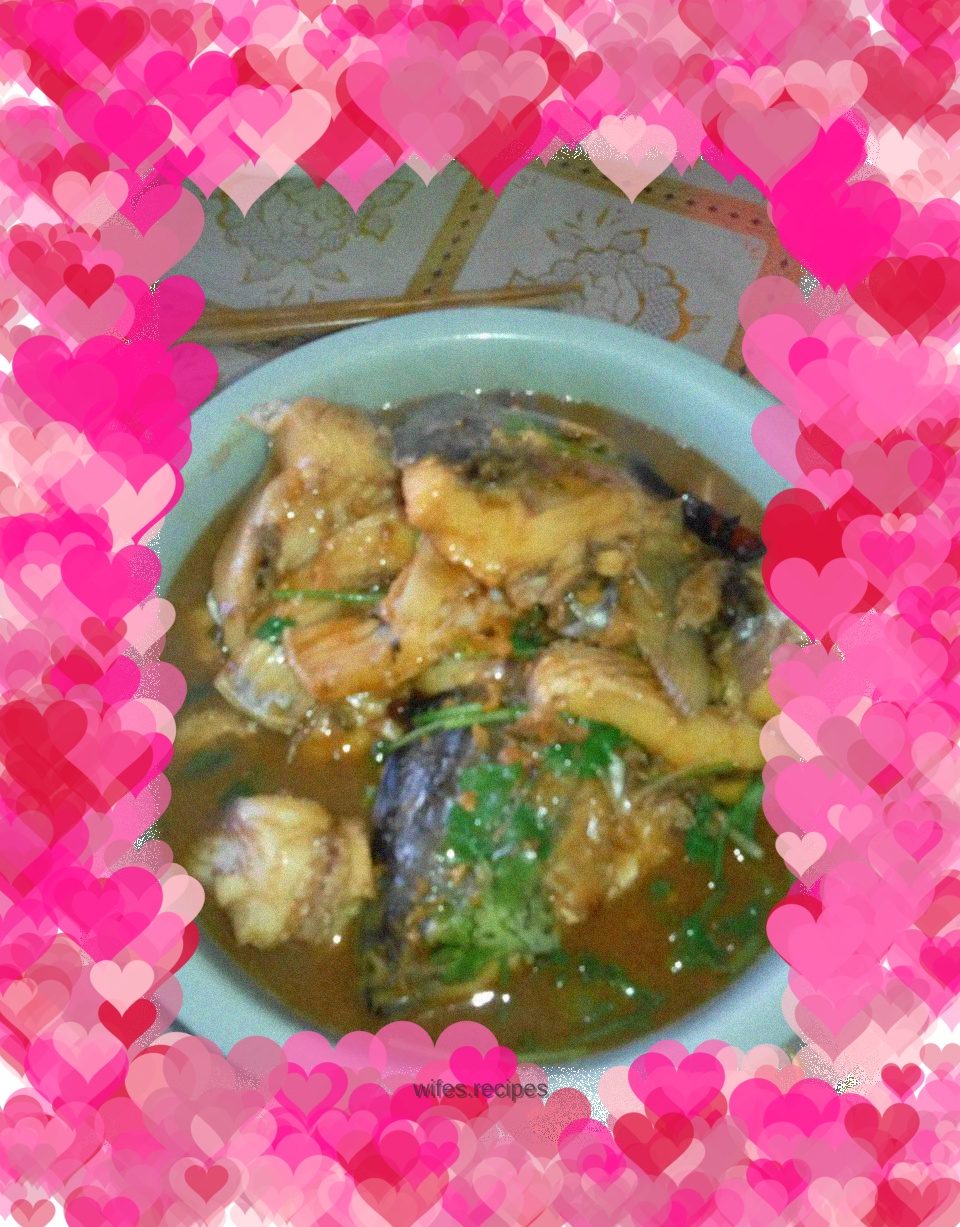 Fish stew with flavor sauce