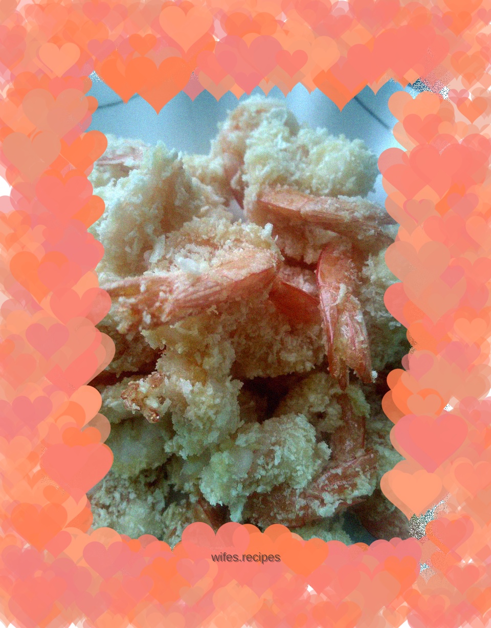 Fried prawns