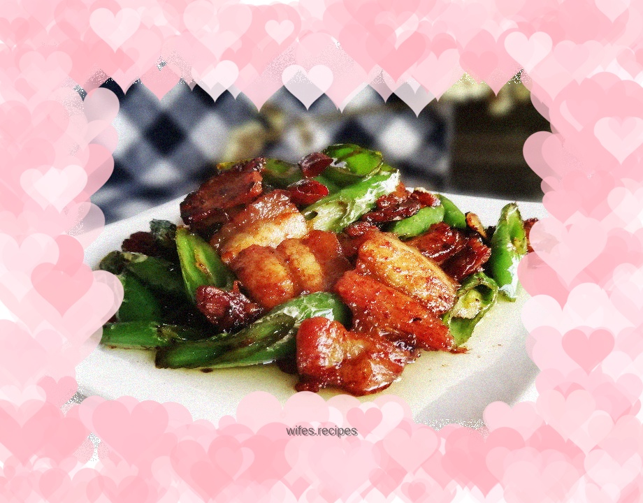 Hangzhou pepper twice-cooked pork