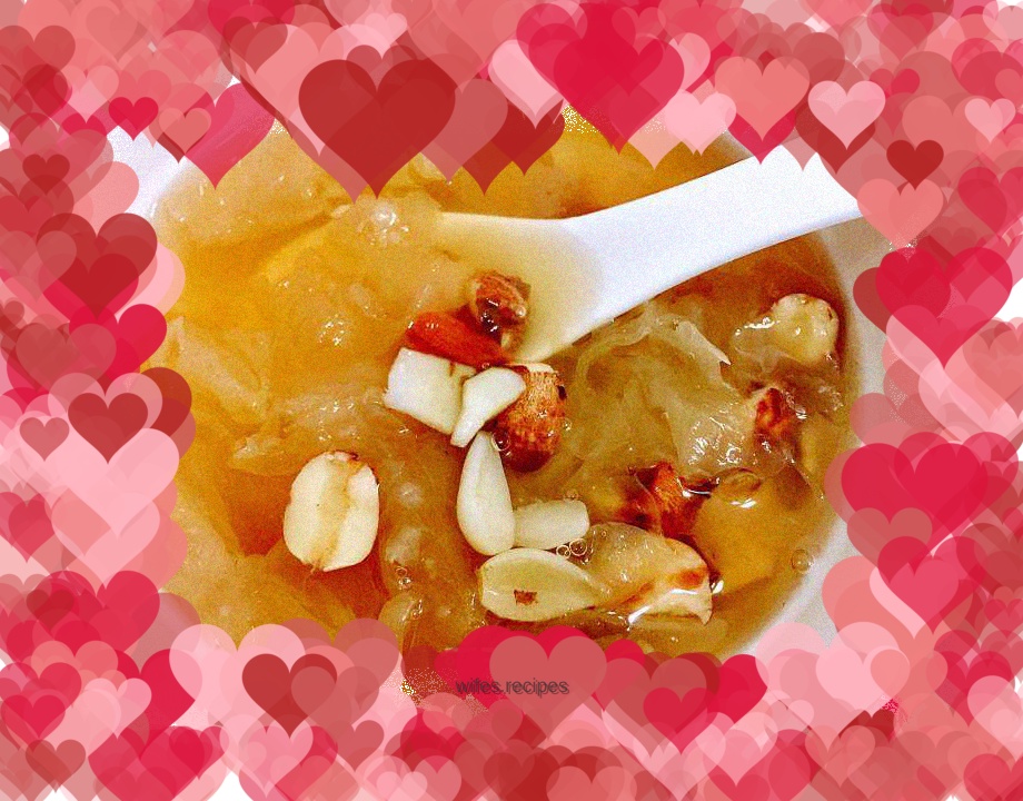 Tremella lily lotus seed syrup