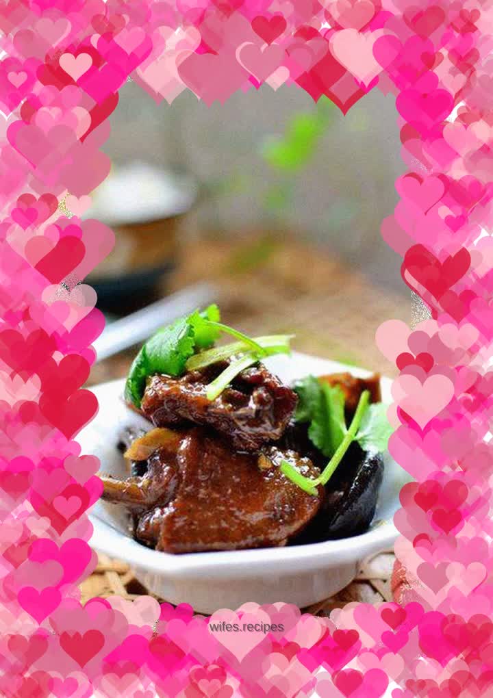 【Roasted Duck with Mushrooms】