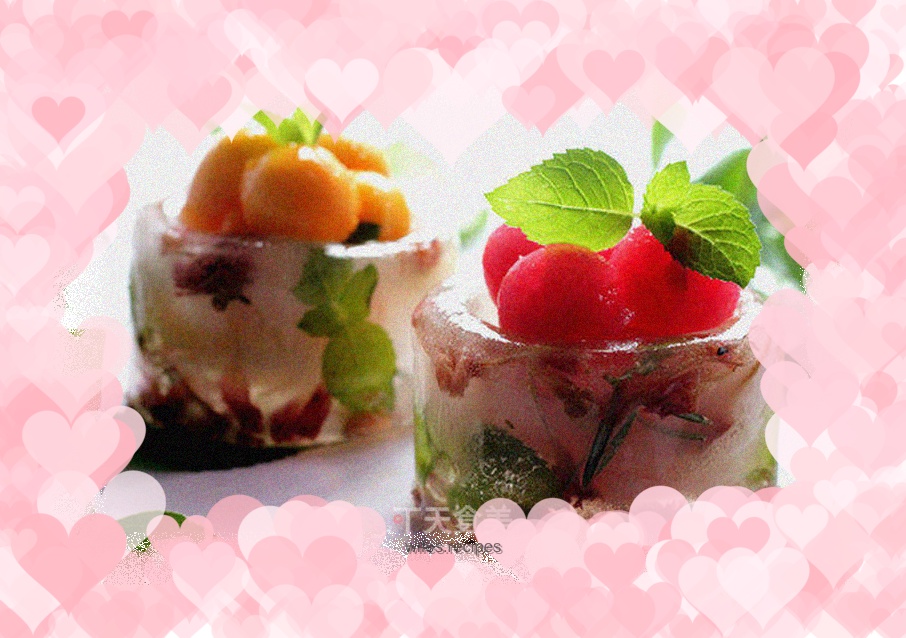 Summer "ice" season [Fruit Flower Tea Ice Cup]