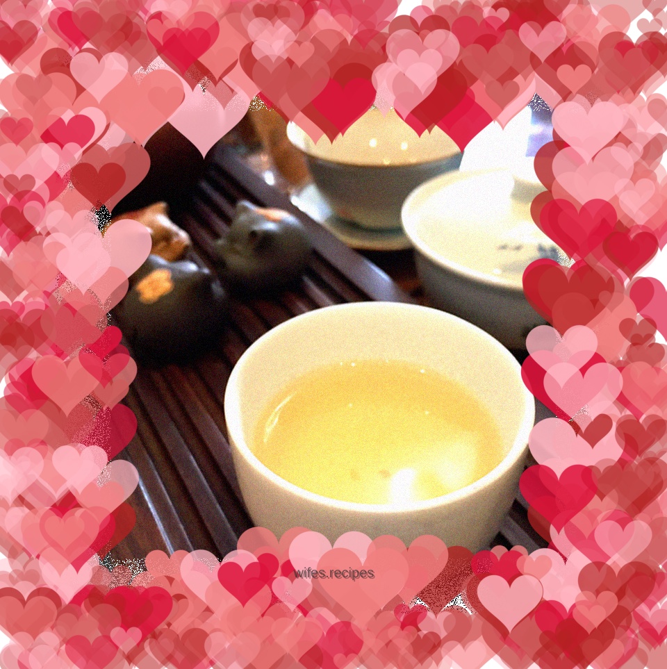 Healthy brown rice tea