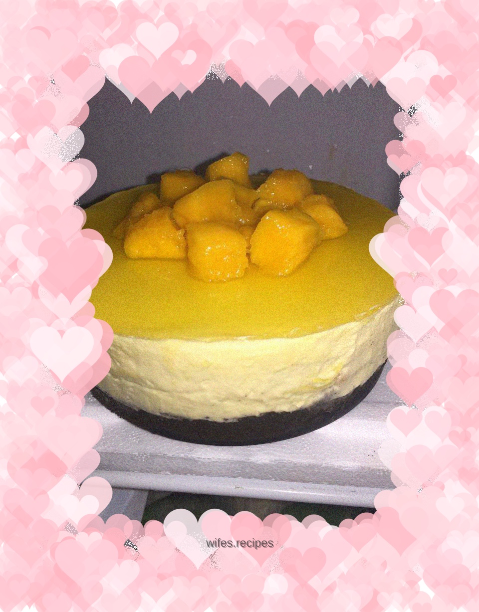 Mango cheesecake