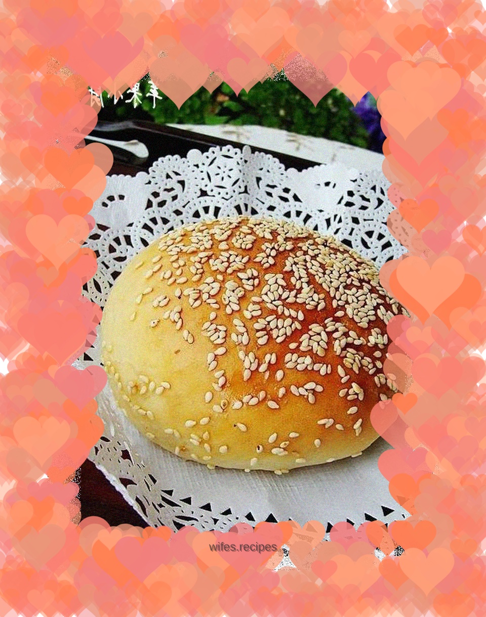 Homemade burger buns