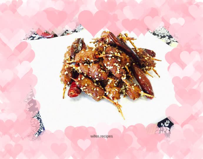 Toothpick meat